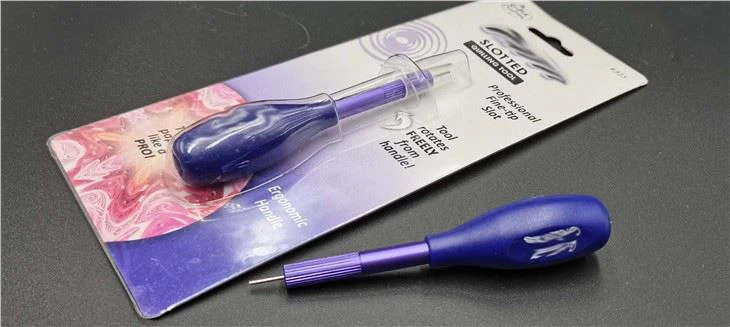 Assorted Color Origami Scrapbooking Slotted Paper Quilling Tools